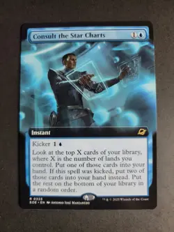 Consult the Star Charts (Extended Art) Rare MTG Edge of Eternities - Image 1