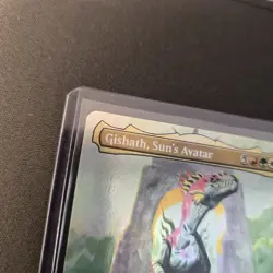 MTG Gishath, Sun's Avatar 330 Borderless Foil Mythic Lost Caverns of Ixalan LCI - Image 3