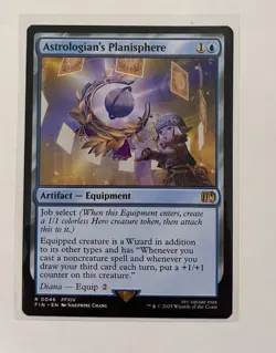 MTG Final Fantasy: Astrologian's Planisphere (Excellent Condition) - Image 1