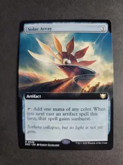 Solar Array (Extended Art) Rare MTG Edge of Eternities Commander - Image 1