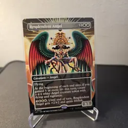 MTG Resplendent Angel 334 Borderless Regular Mythic Lost Caverns of Ixalan LCI - Image 1