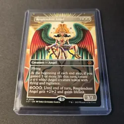 MTG Resplendent Angel 334 Borderless Regular Mythic Lost Caverns of Ixalan LCI - Image 2