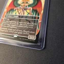 MTG Resplendent Angel 334 Borderless Regular Mythic Lost Caverns of Ixalan LCI - Image 5