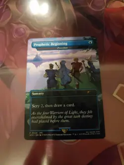 Prophetic Beginning (Preordain) - FF Store Championship Promo Non Foil MTG - Image 1