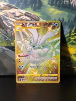2020 Pokemon Rebel Clash Frosmoth #204/192 Full Art Holo - Image 1