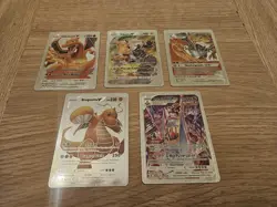 Pokemon Card Silver 5 card bundle. Silver rare and collectable. Mint Condition. - Image 2