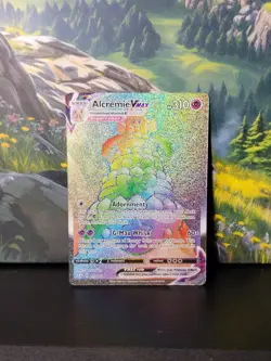 2021 Pokemon Shining Fates Alcremie VMAX #073/072 Full Art Holo - Image 1