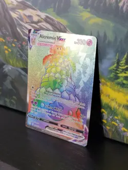 2021 Pokemon Shining Fates Alcremie VMAX #073/072 Full Art Holo - Image 2