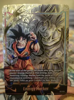 Goku Energy Marker Promo Prize Gold E01-05 Dragon Ball Fusion World Card English - Image 5