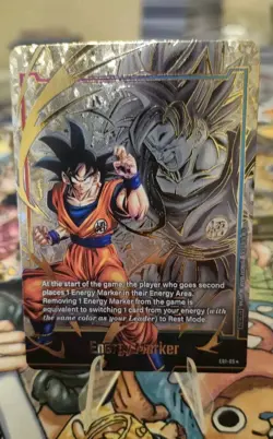 Goku Energy Marker Promo Prize Gold E01-05 Dragon Ball Fusion World Card English - Image 7