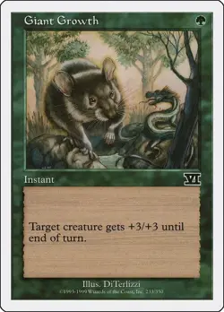 Giant Growth Classic MTG Core Set 6th Edition - Image 1