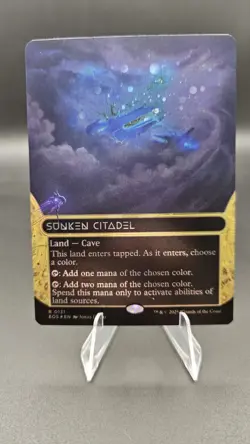 BORDERLESS GALAXY FOIL Sunken Citadel (0131) - MTG Edge of Eternities NM/M EOE - Image 1