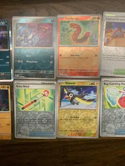 Pokémon cards bundle REVERSE HOLO x6 HOLO X4 PM64 - Image 8