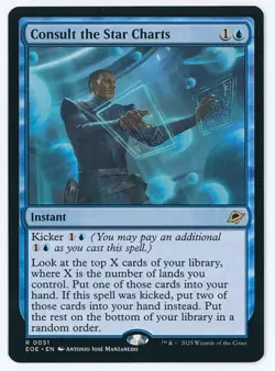 Consult the Star Charts #0051  MTG Edge of Eternities Magic The Gathering - Image 1