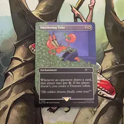 MTG: Smothering Tithe (7009) Secret Lair Drop Borderless Foil PR0XY - Image 1