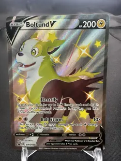 Boltund V Black Star Pro - SWSH085 Sword & Shield Promos - Pokemon Mint/NM P-2 - Image 1