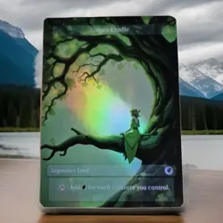 Gaea's Cradle | Custom Foil Fan Alt Art | Mtg Commander Playtest Card - Image 7