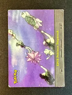 EP16 Pokemon Shipwreck 1999 Topps Pokemon Card Non Holo Vintage Rare - Mp - Image 2