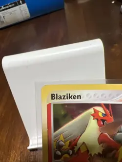 Pokémon TCG Blaziken EX Ruby and Sapphire Holo Rare Card 3/109 2003 - Image 12