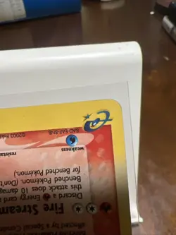Pokémon TCG Blaziken EX Ruby and Sapphire Holo Rare Card 3/109 2003 - Image 6