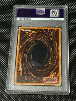 YUGIOH PSA 10 Dedication Through Light And Darkness IOC-095 Super 1st Edition - Image 2