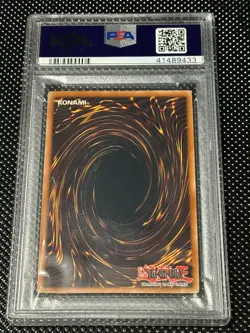 YUGIOH PSA 10 Freed the Brave Wanderer IOC-014 Super Rare 1st Edition *9433 - Image 2
