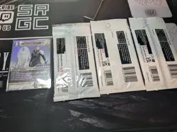 FFTCG 3 BOOSTER Packs + 1 Foil Sephiroth Hero Card FINAL FANTASY TCG - Image 2
