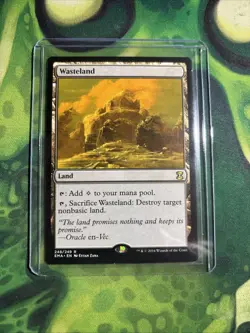 MTG Wasteland Eternal Masters 248/249 Magic: The Gathering Card, NM Regular Rare - Image 1