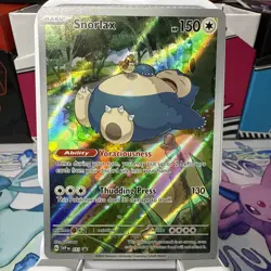 Pokemon Card Snorlax 051 Black Star Promo Scarlet Violet Pokemon 151 Singles LP - Image 4