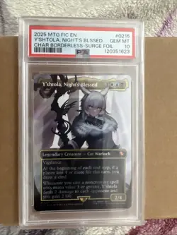 Y'shtola, Night's Blessed (Borderless) (Surge Foil) Commander: Final Fantasy Foil - Image 4