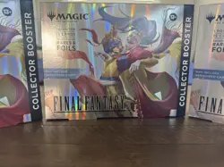 Magic: The Gathering Final Fantasy Collector Booster Omega Box Sealed -Lot of 3 - Image 5