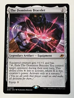 The Dominion Bracelet Edge Of Eternities Non-Foil Regular MTG 0239 Mythic - Image 1