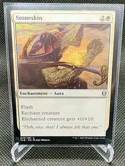 MTG Commander Legends: Battle for Baldur's Gate - Stoneskin Non-Foil Uncommon - Image 1
