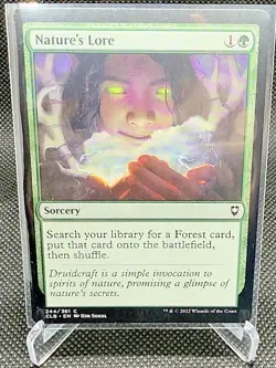 MTG Commander Legends: Battle for Baldur's Gate - Natureâ€™s Lore Non-Foil Common - Image 1