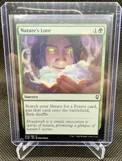 MTG Commander Legends: Battle for Baldur's Gate - Natureâ€™s Lore Non-Foil Common - Image 3
