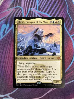 Shiko, Paragon of the Way - Tarkir: Dragonstorm MTG NM - Image 3