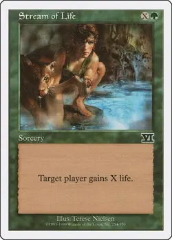 Stream of Life Classic MTG Core Set 6th Edition - Image 1