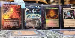 Final Fantasy Crystal Set – MTG Lot of 4 – Wind, Water, Fire, Earth – NM - Image 6