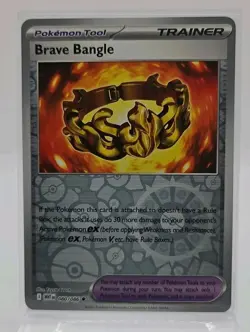BRAVE BANGLE (Reverse Holo) 080/086 Pokemon SV: White Flare (WHT) EN TCG NM - Image 1