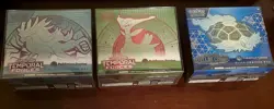 Pokemon Center Stellar Crown Elite Trainer Box and 2 Temporal Forces Arts ETBs - Image 1