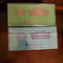 Pokemon Center Stellar Crown Elite Trainer Box and 2 Temporal Forces Arts ETBs - Image 10