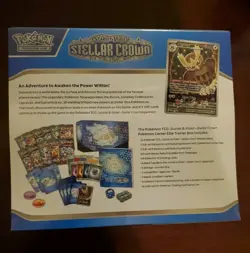 Pokemon Center Stellar Crown Elite Trainer Box and 2 Temporal Forces Arts ETBs - Image 7