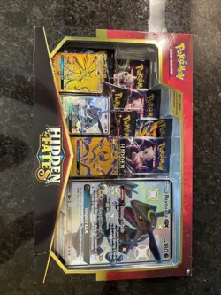 Pokemon Hidden Fates Premium Powers Factory Sealed Box Box Has Tear As Pictured - Image 1