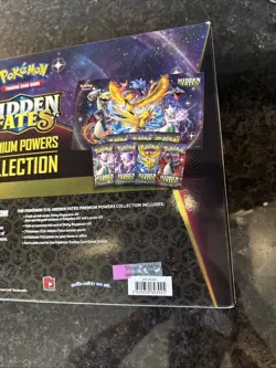 Pokemon Hidden Fates Premium Powers Factory Sealed Box Box Has Tear As Pictured - Image 11