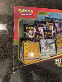 Pokemon Hidden Fates Premium Powers Factory Sealed Box Box Has Tear As Pictured - Image 2