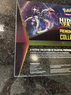 Pokemon Hidden Fates Premium Powers Factory Sealed Box Box Has Tear As Pictured - Image 9