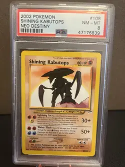 Shining Kabutops 108/105 Neo Destiny Holo - Image 1