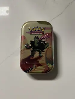 Pokemon TCG: Shrouded Fable Okidogi Mini Tin - FACTORY SEALED! - Image 1