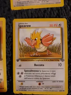 Spearow Jungle Set 62/64 1st Edition Italian Pokemon Cards. - Image 1