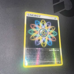 Rainbow Energy Reverse Holo Pokemon Card Platinum 121/127   - Image 1